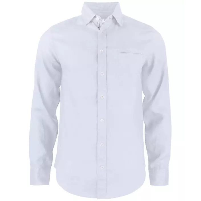 Cutter & Buck Summerland Modern fit linen shirt, White, large image number 0
