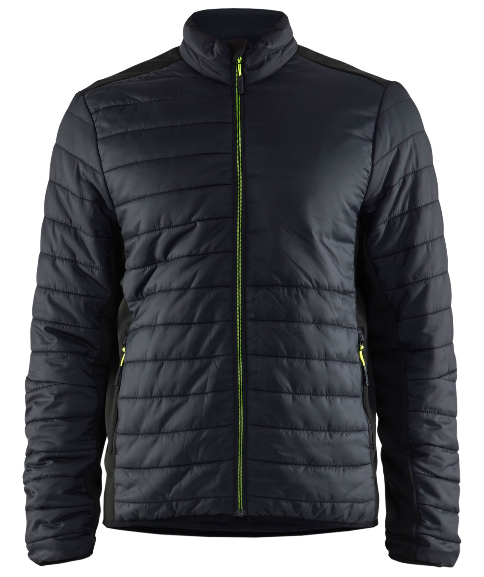 Bl&aring;kl&auml;der vatteret jakke