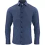 J. Harvest & Frost Piqué Indigo Bow 131 slim fit Hemd, Blue Print J. Harvest & Frost Piqué Indigo Bow 131 slim fit Hemd