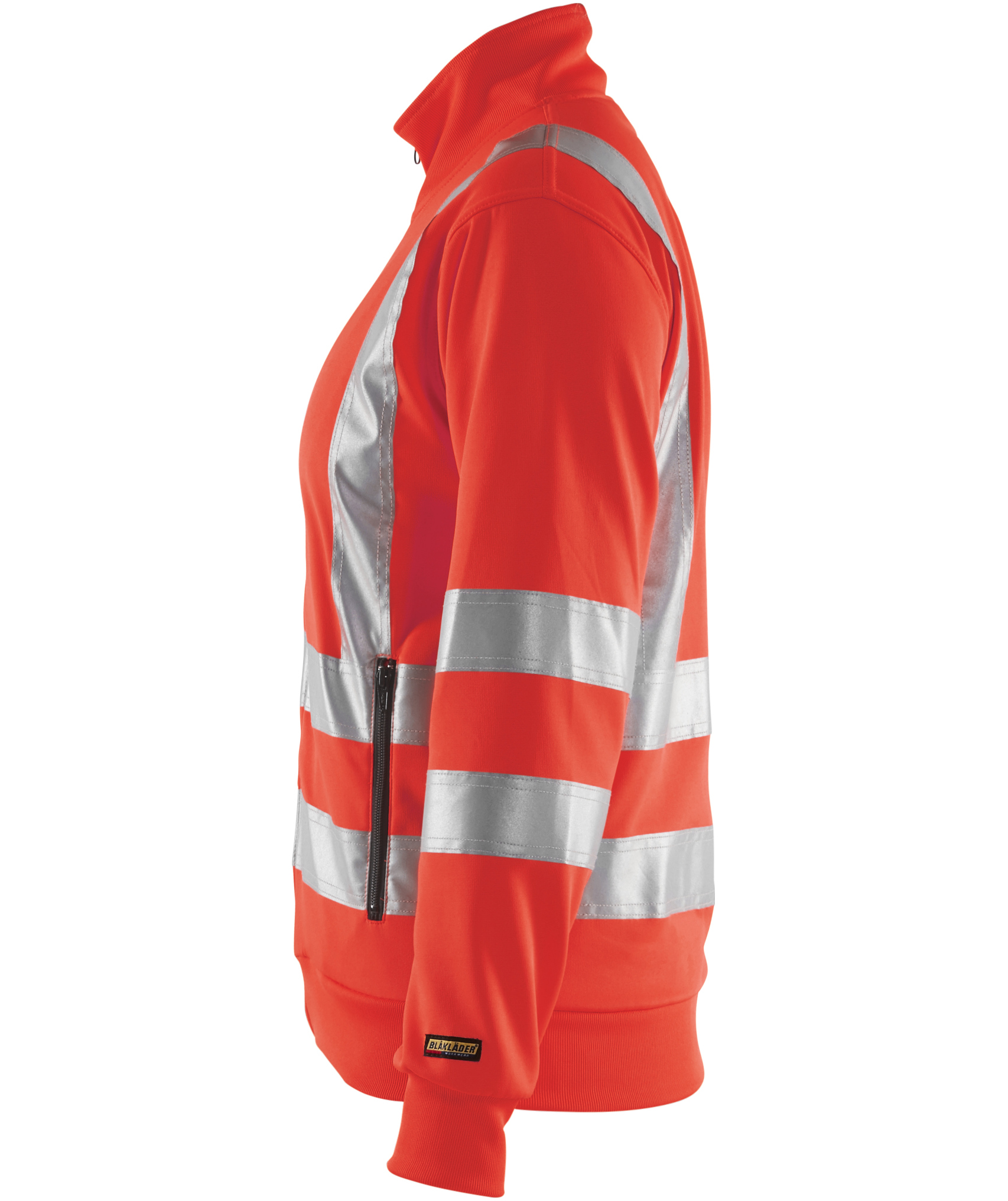 Bl&aring;kl&auml;der Damen Strickjacke, Hi-Vis Rot, large image number 4