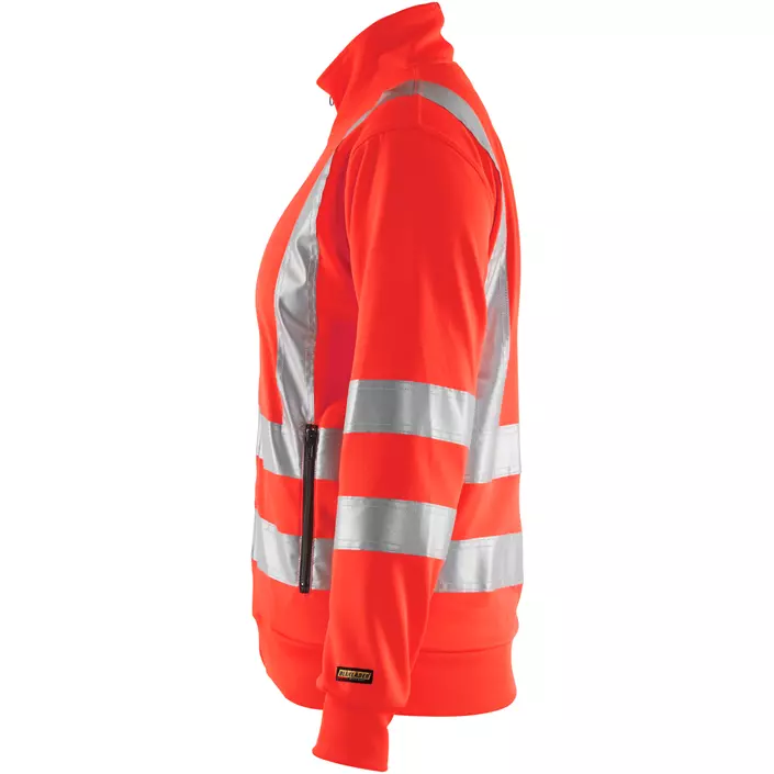 Blåkläder cardigan dam, Varsel Röd, large image number 4