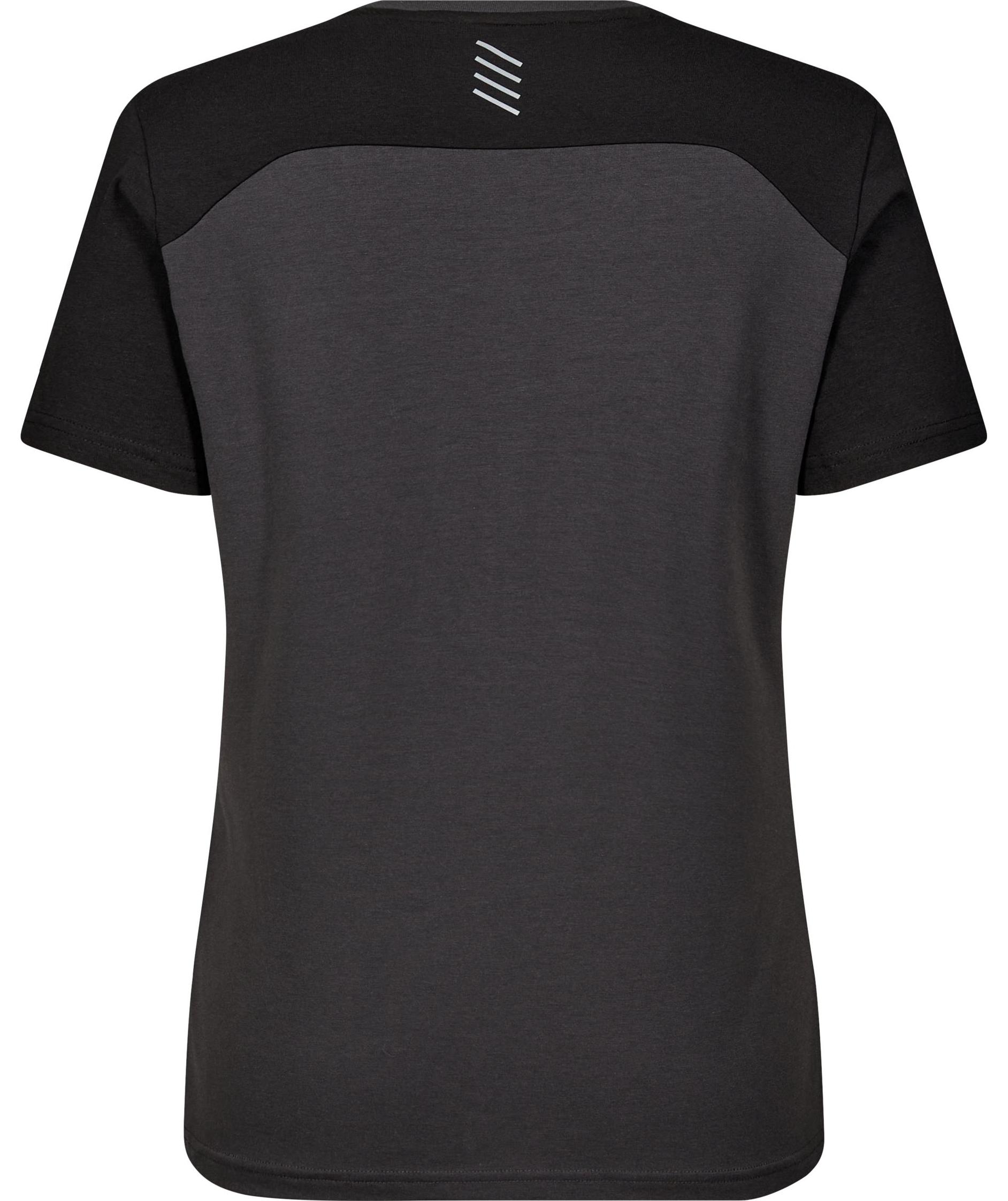 Engel Entire women's T-shirt, Anthracite Grey/Black, large image number 3