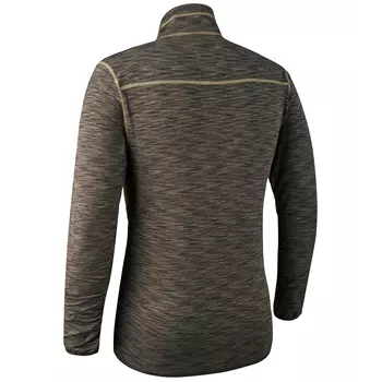 Deerhunter Norden Insulated fleece sweater, Brown Melange