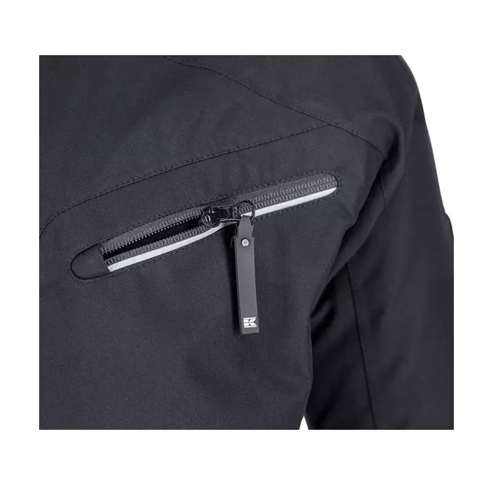 Kramp Technical hooded jacket, Black, large image number 4