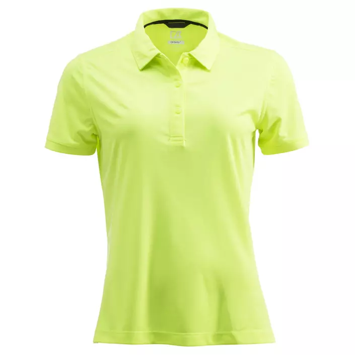 Cutter & Buck Yarrow dame polo T-skjorte, Neon Gul, large image number 0