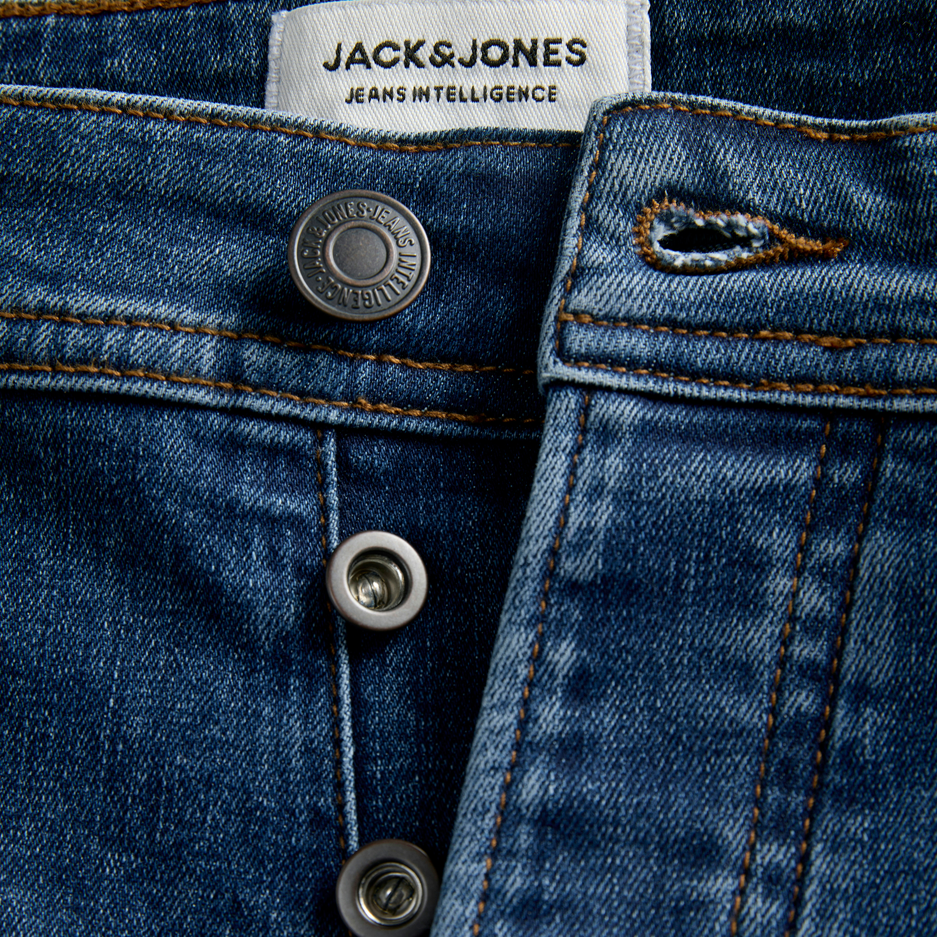 Jack & Jones JJIMIKE JJORIGINAL ST172 Jeans, Blue Denim, large image number 2