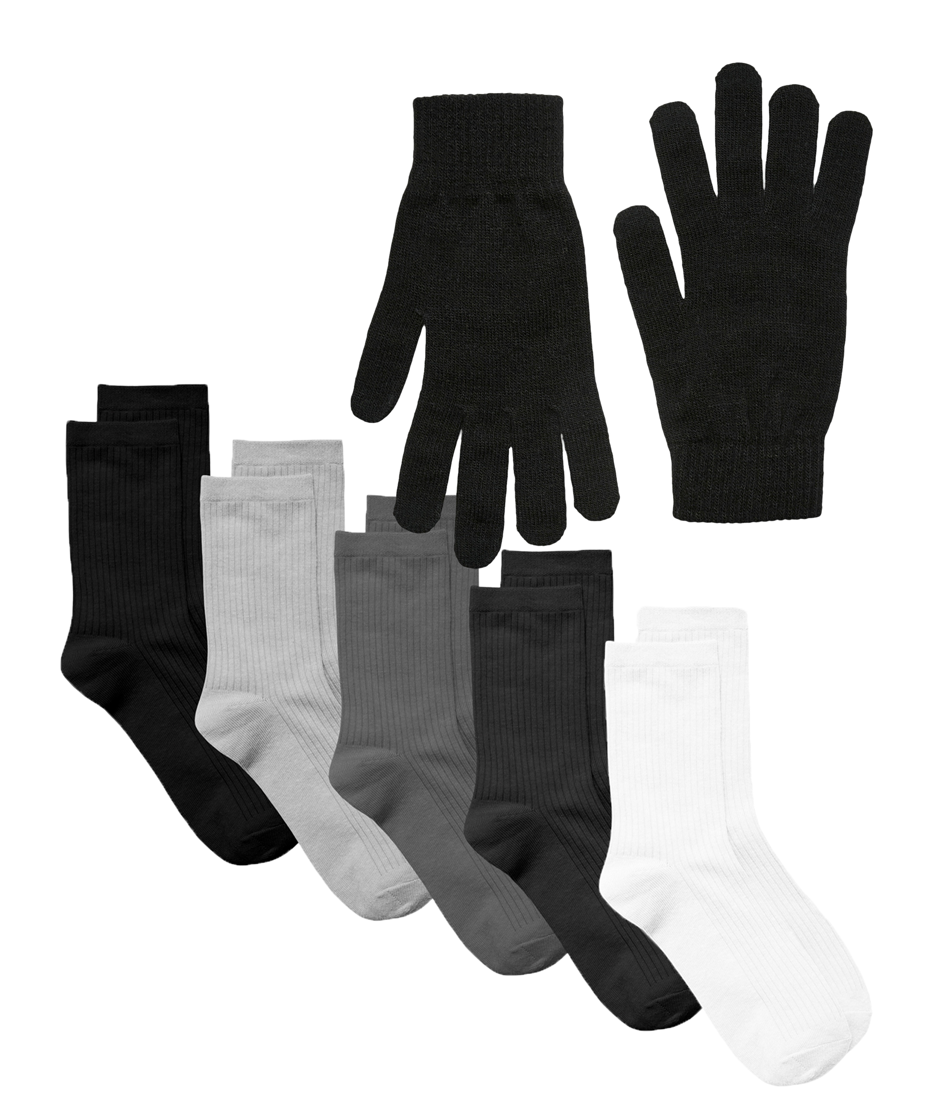 Vero Moda dame str&oslash;mper og hansker, , large image number 0