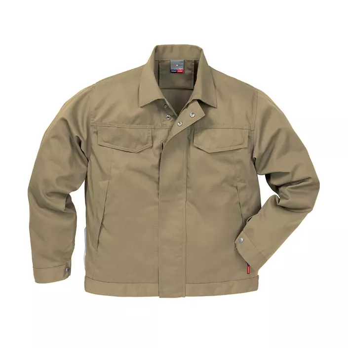 Kansas Icon One work jacket cotton, Khaki, large image number 0