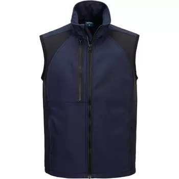 Portwest WX2 Eco softshell vest, Dark Marine Blue