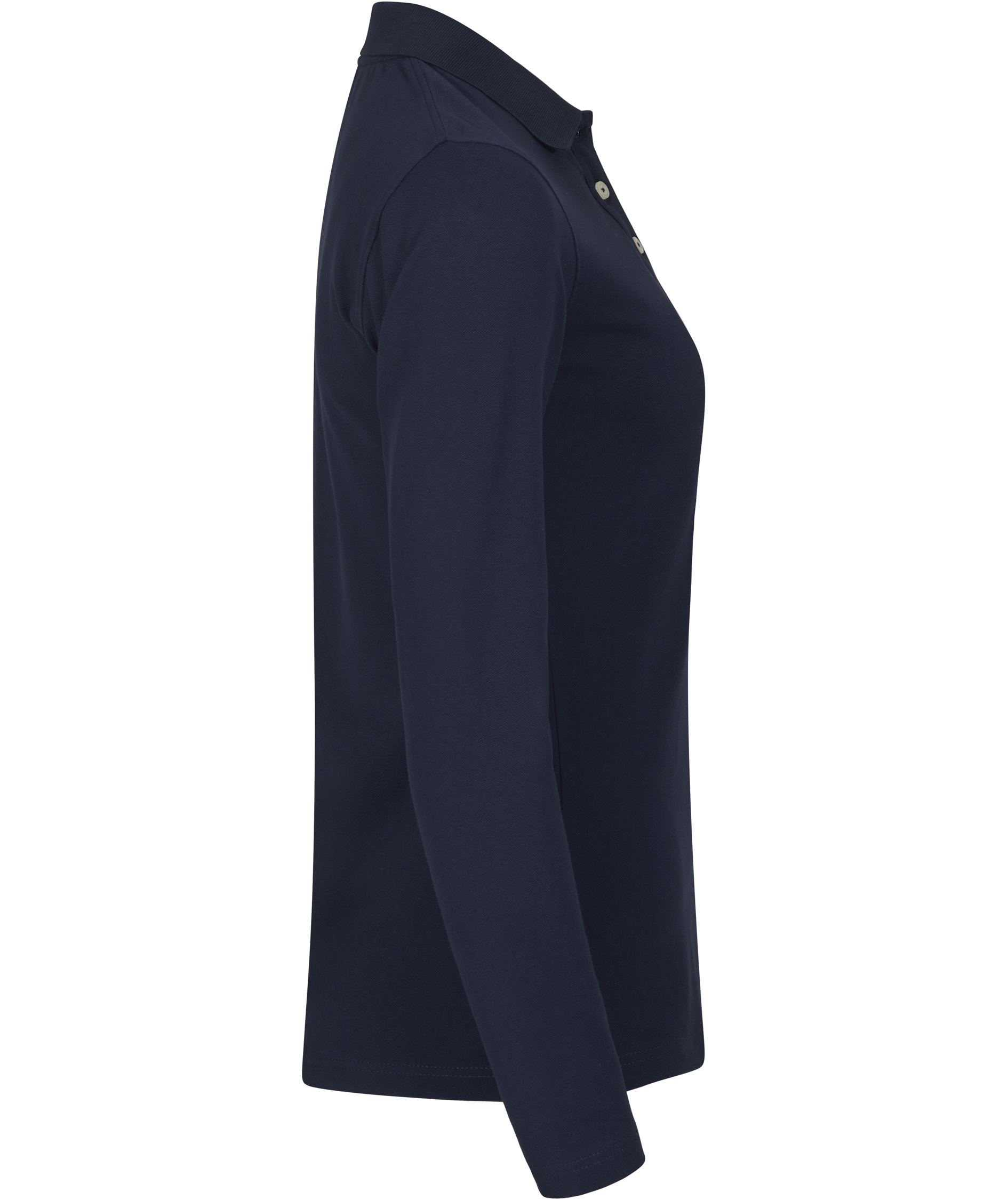 Clique Premium l&aring;ng&auml;rmad pik&eacute;tr&ouml;ja dam, M&ouml;rk Marinbl&aring;, large image number 2