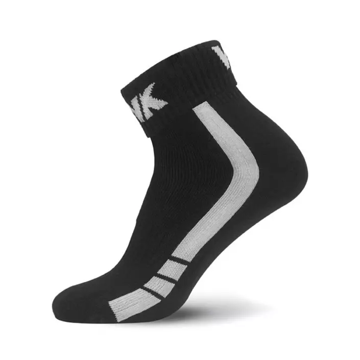 Worik 7Days socks, Black/Silver, Black/Silver, large image number 1
