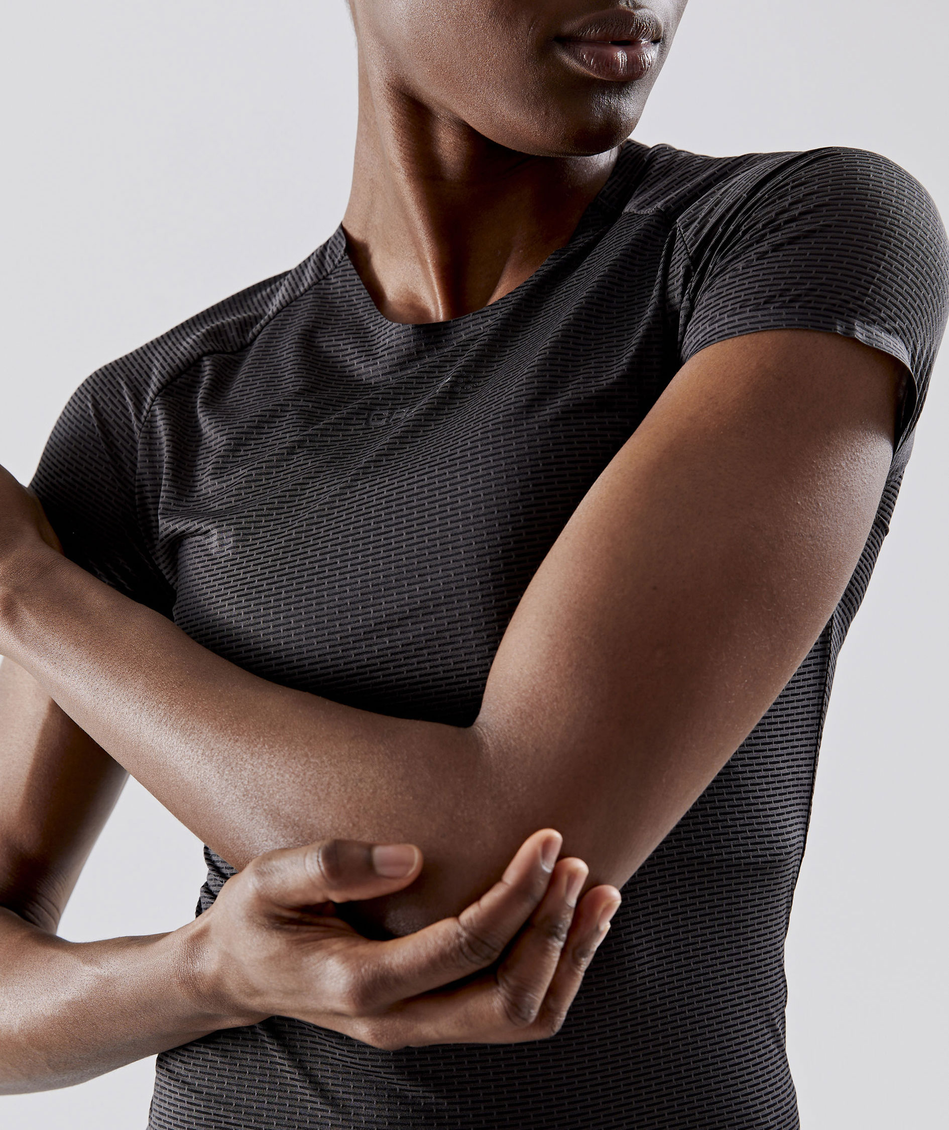 Craft PRO Dry Nanoweight women's T-shirt, Black, large image number 4