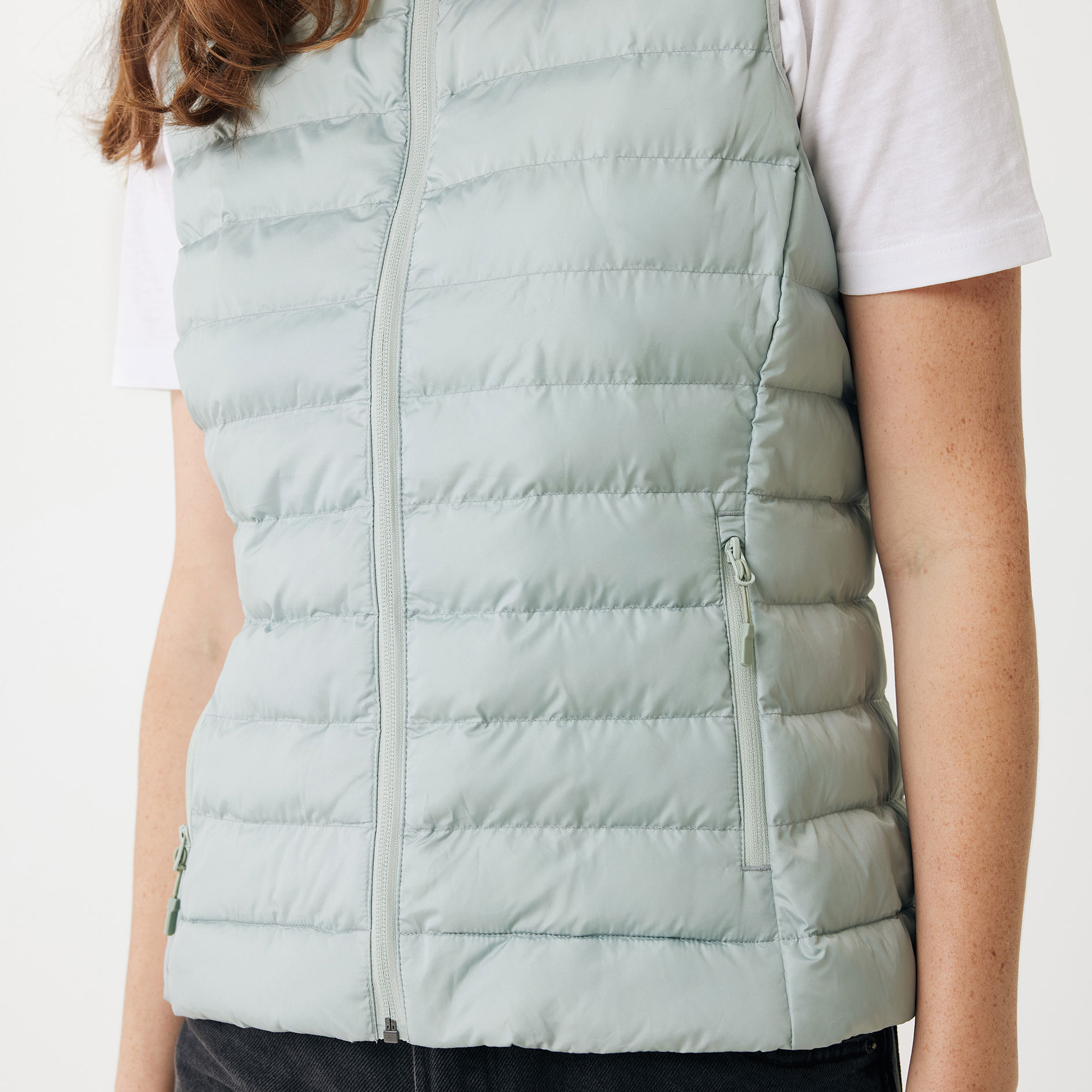 Iqoniq Meru dame vest, Iceberg Green, large image number 3