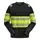 Snickers sweatshirt 2830, Sort/Hi-Vis Gul, Sort/Hi-Vis Gul, swatch
