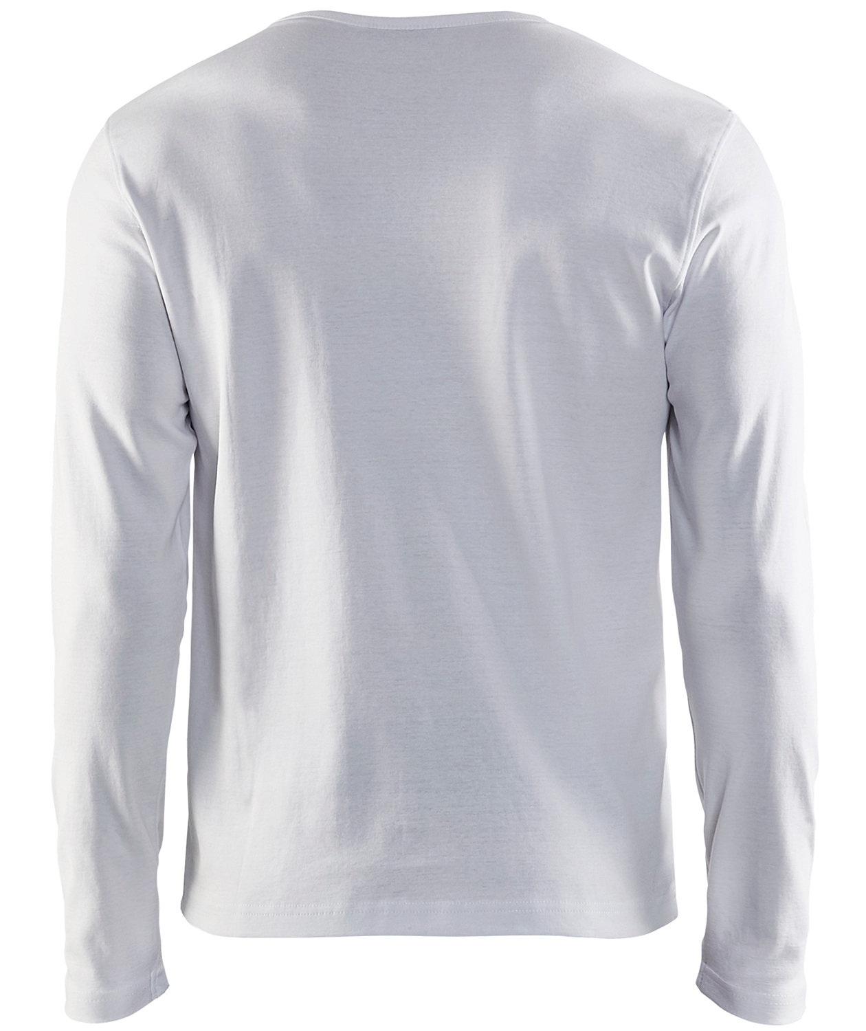 Bl&aring;kl&auml;der lang&aelig;rmet T-shirt, Hvid, large image number 1