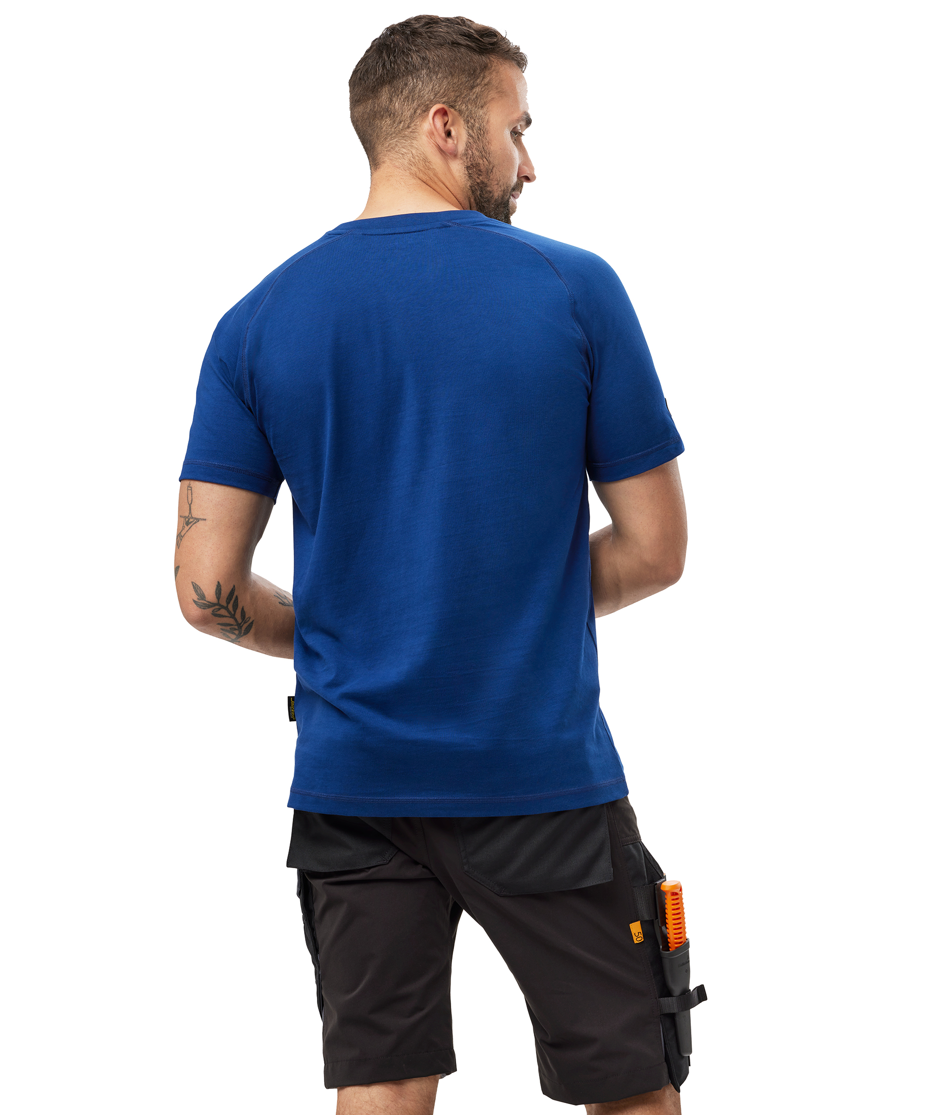 Snickers logo T-shirt 2590, Deep Blue, large image number 3