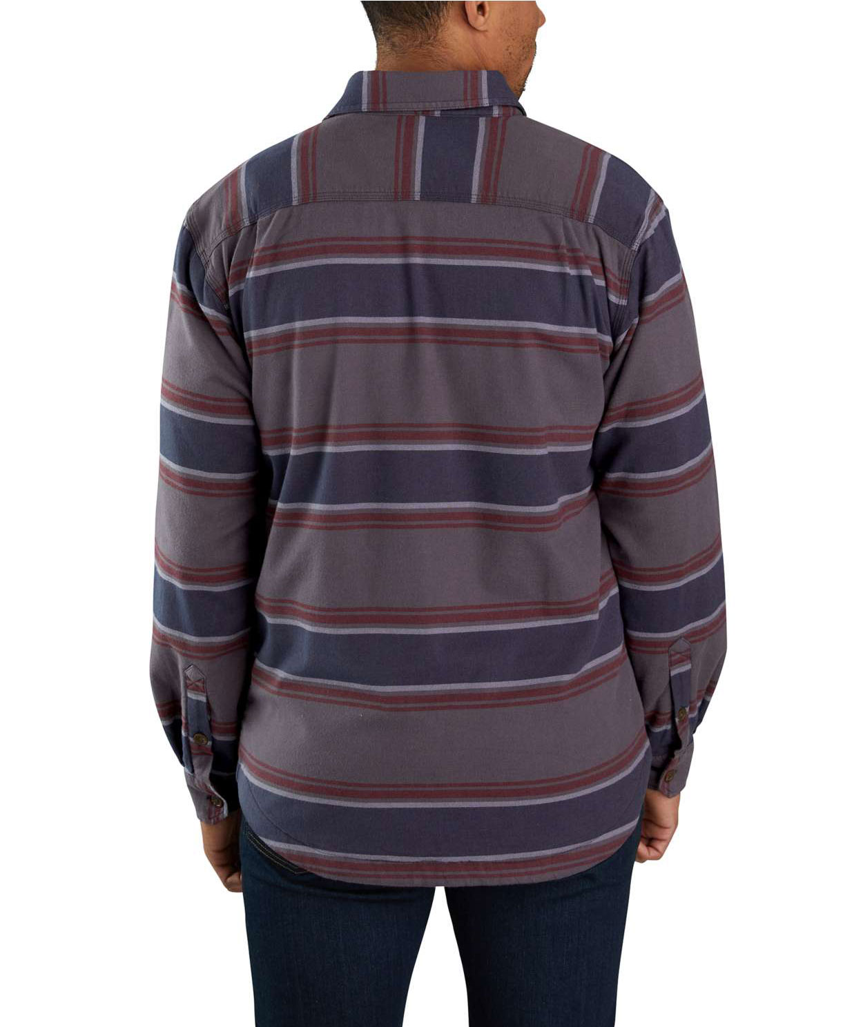 Carhartt Hamilton Gef&uuml;tterte Hemdjacke, Shadow Stripe, large image number 3