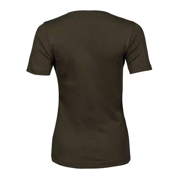 Tee Jays Interlock dame T-skjorte, Dark olive , large image number 1