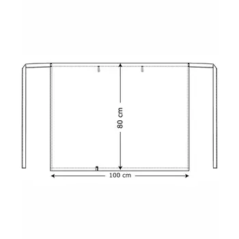 Kentaur långt serveringsförkläde