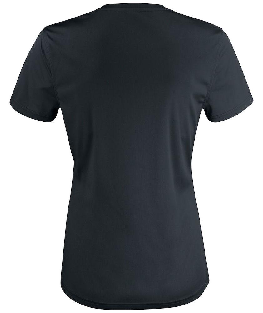 Clique Basic Active-T dame T-shirt, Sort, large image number 1