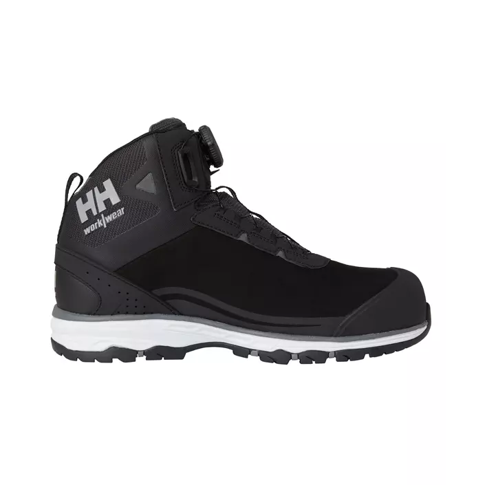 Helly Hansen Chelsea Evo 2 Mid low-cut safety boots S3, Black/Grey, large image number 1