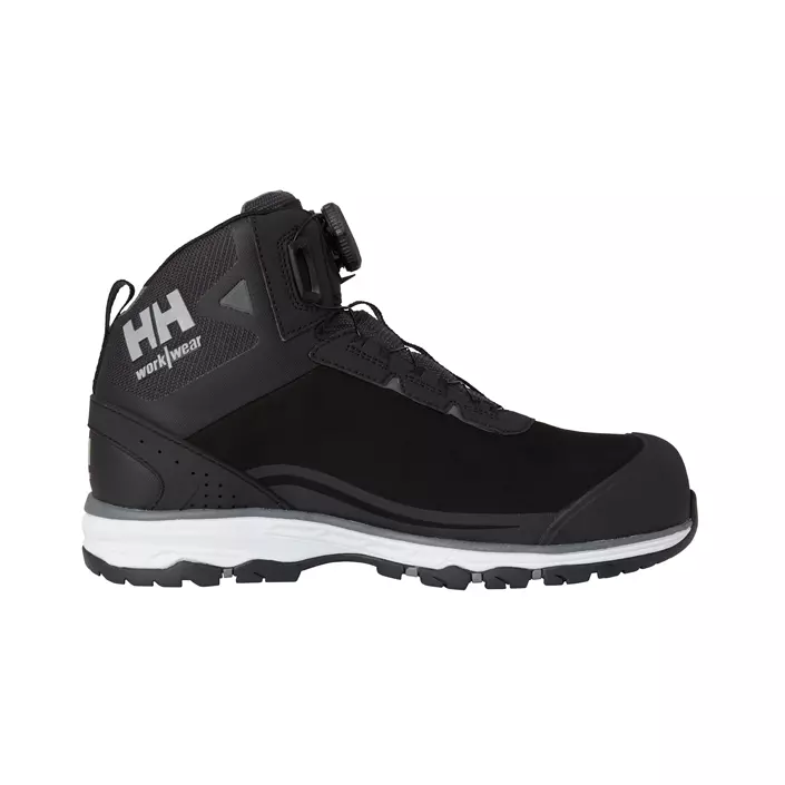 Helly Hansen Chelsea Evo 2 Mid low-cut safety boots S3, Black/Grey, large image number 1