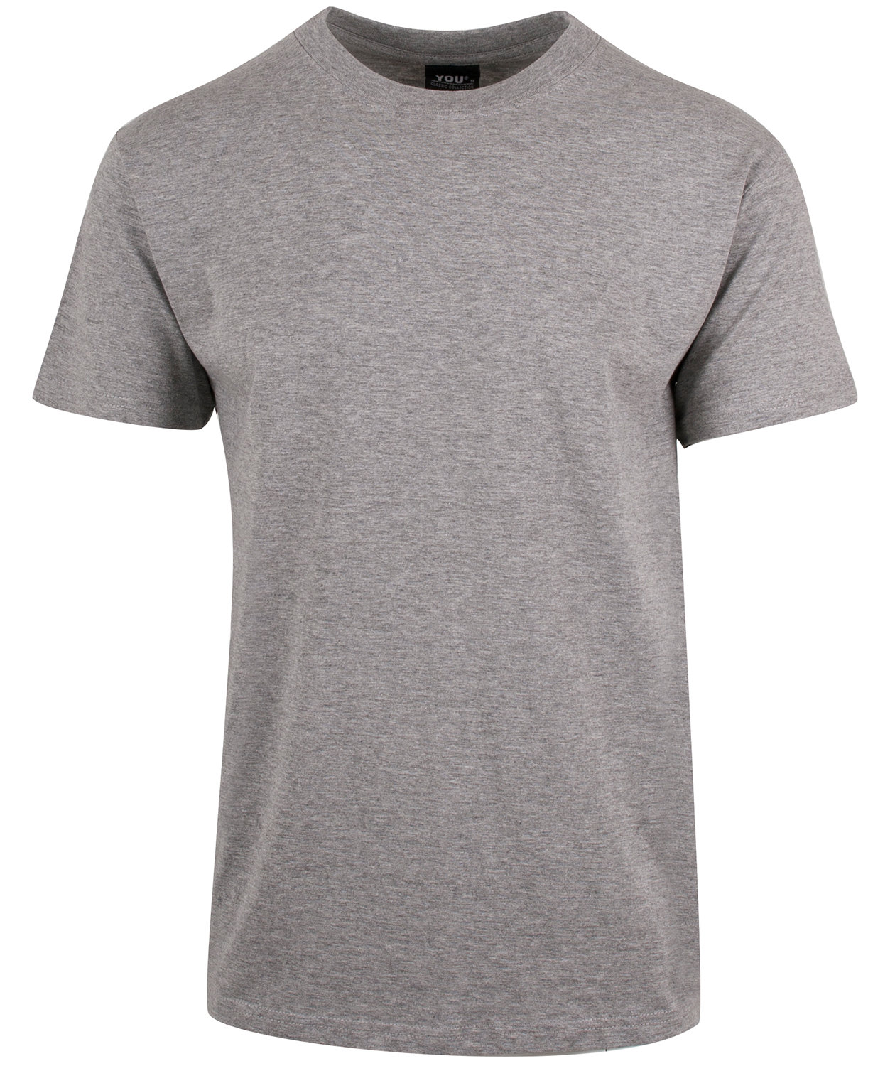 YOU Classic  T-shirt, Grey Melange, Grey Melange, swatch