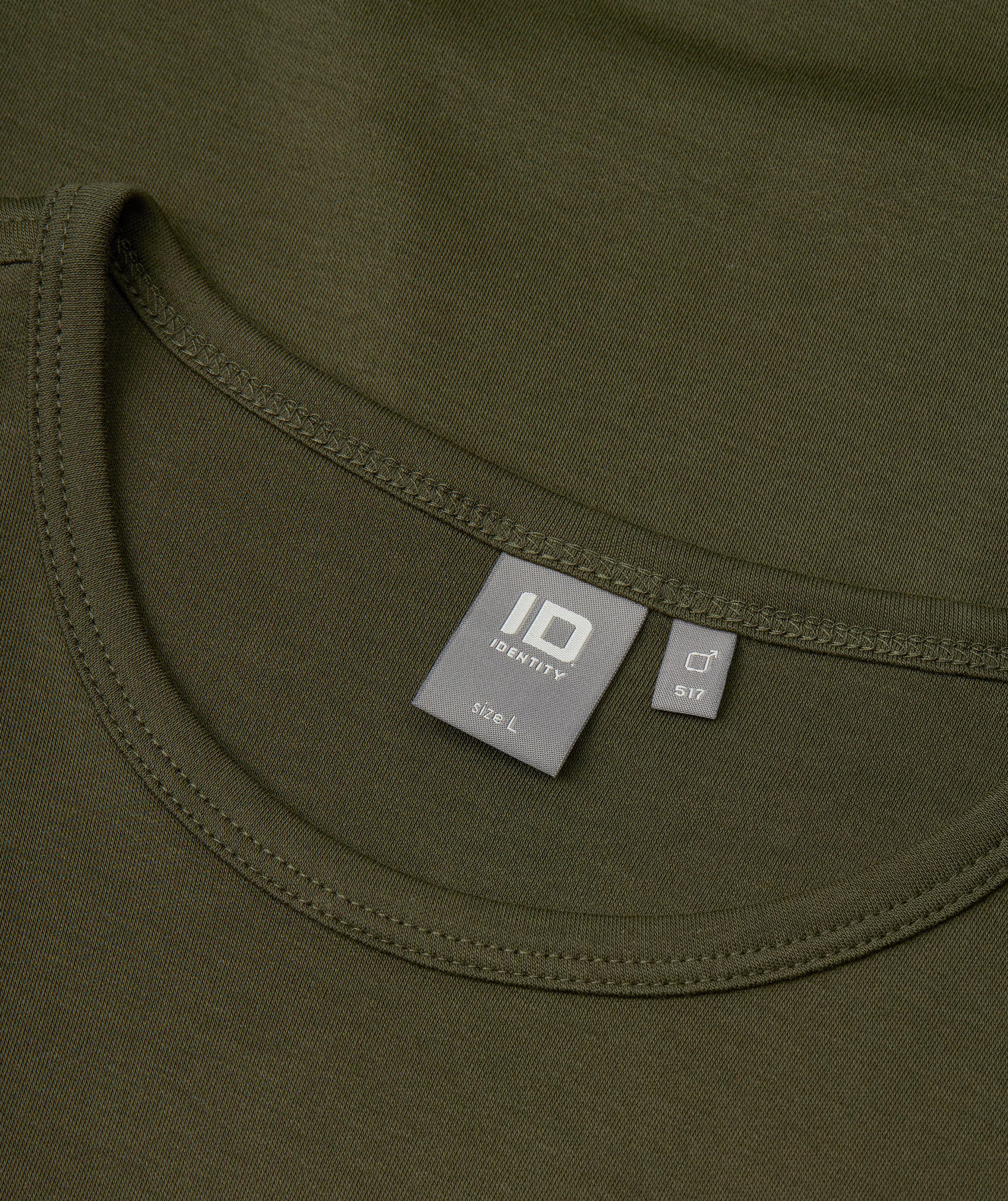 ID Interlock T-shirt, Olive, large image number 3