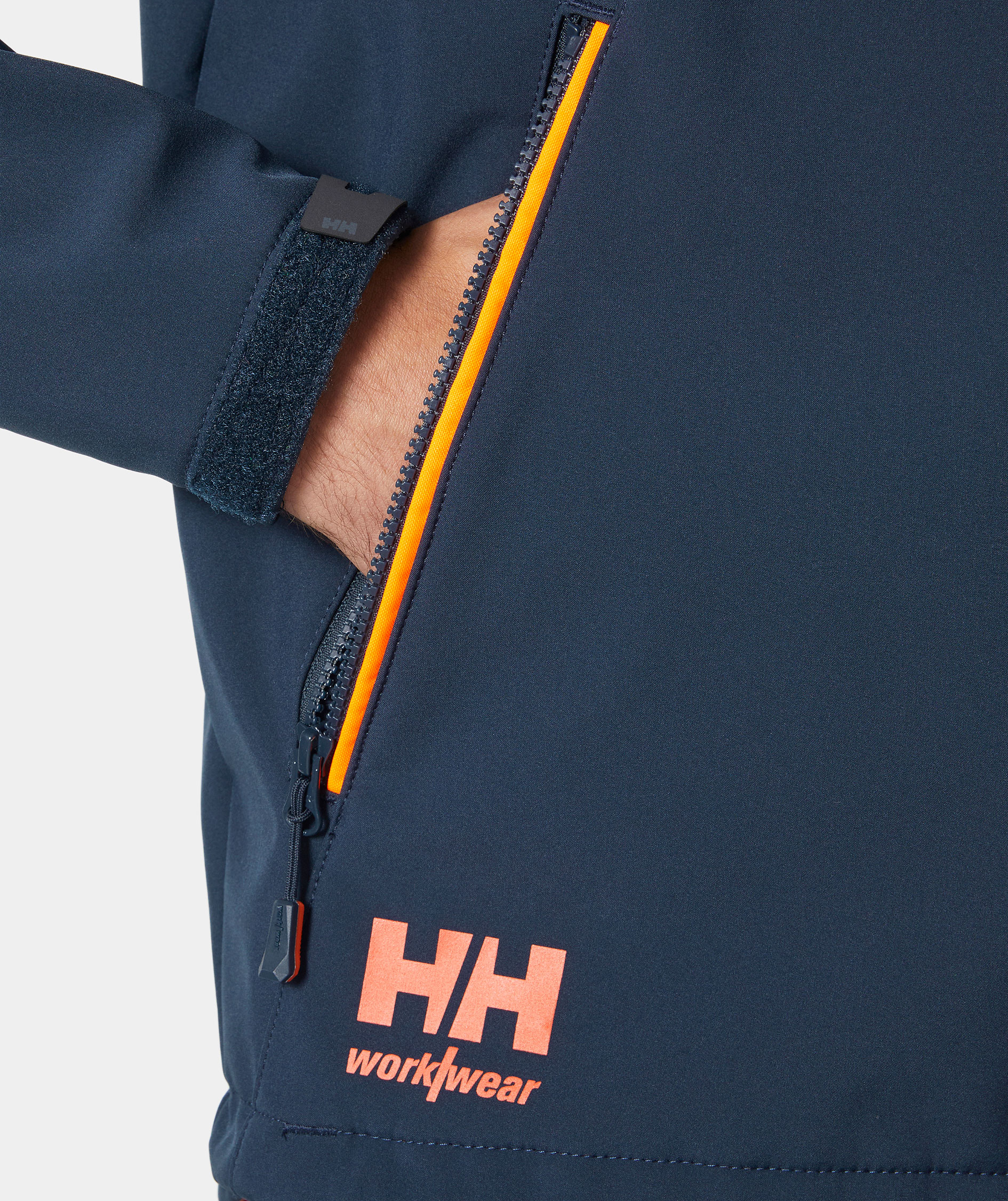 Helly Hansen Chelsea Evo. softshell jacket full stretch, Navy, large image number 4