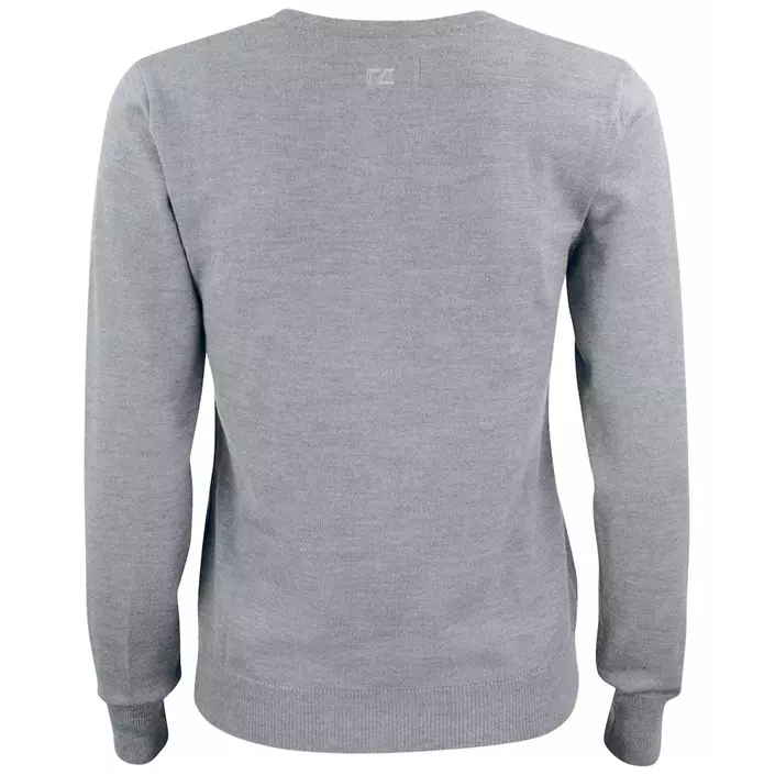 Cutter & Buck Everett Damensweatshirt mit Merinowolle, Grey melange, large image number 1