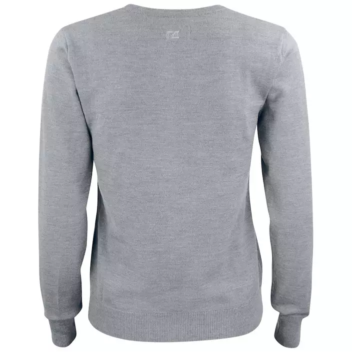 Cutter & Buck Everett tröja dam med merinoull, Grey melange, large image number 1