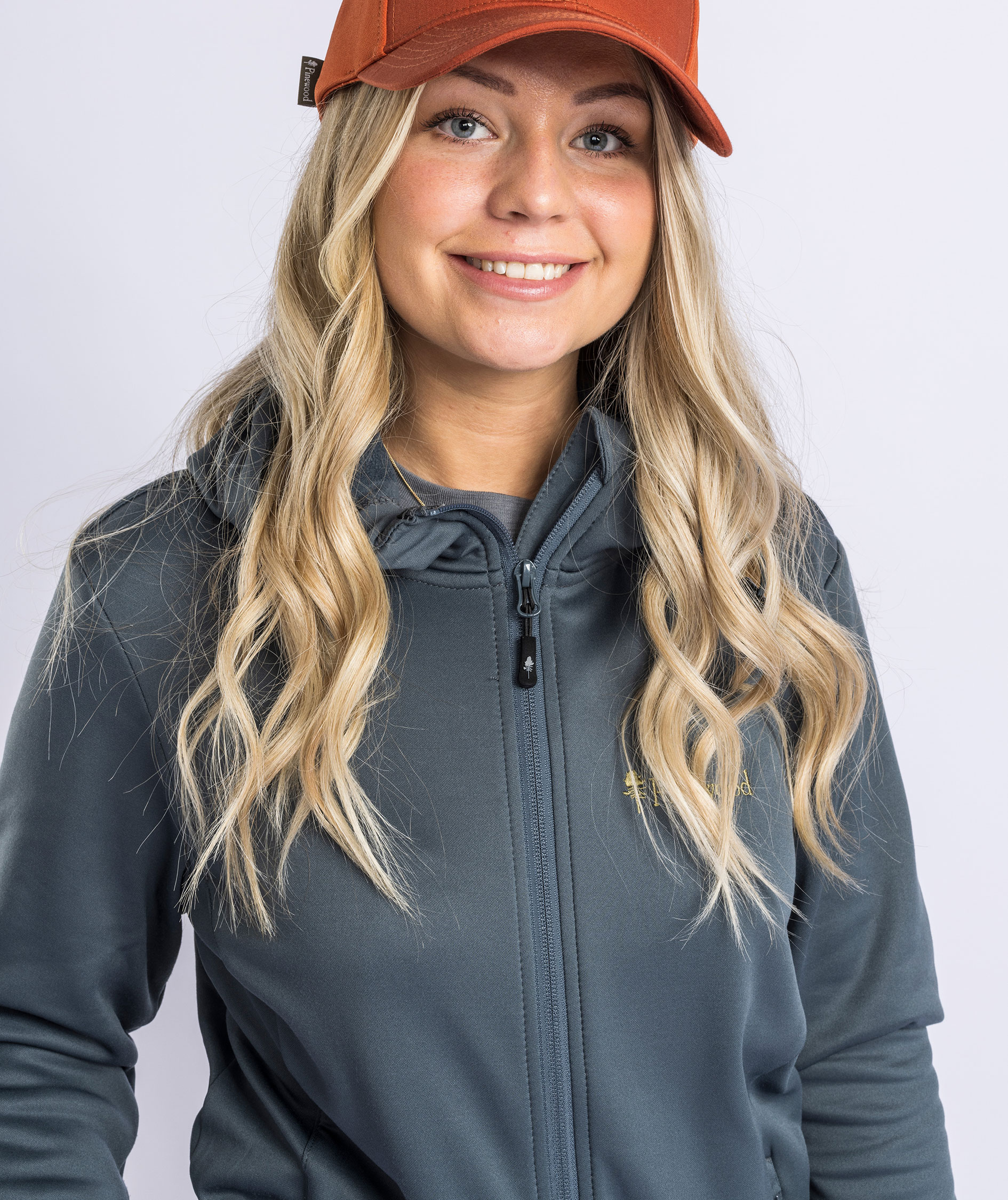 Pinewood Finnveden dame fleecejakke, Dark Storm Blue, large image number 3