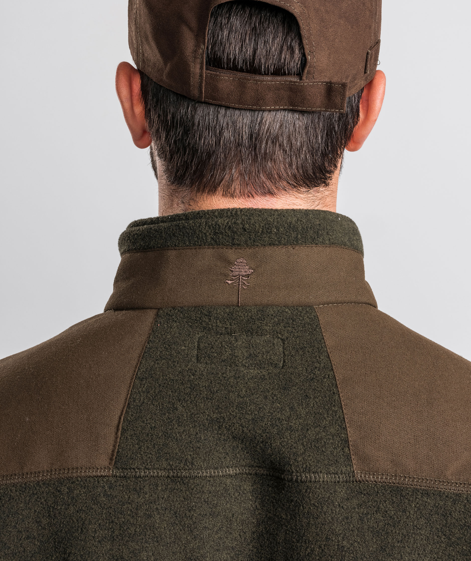 Pinewood&nbsp;Sm&aring;land Forest fleecejakke, Jagtgr&oslash;n, large image number 5