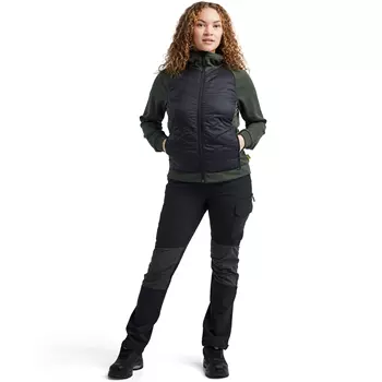 Blåkläder hoodie med dragkedja dam