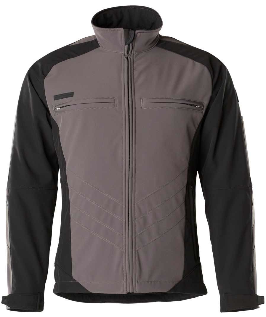 Mascot Unique Dresden softshelljacka, Antracitgr&aring;/Svart, Antracitgr&aring;/Svart, swatch