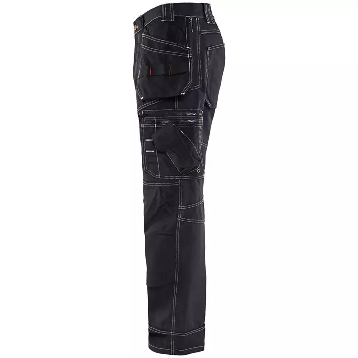 Blåkläder craftsman trousers X1500, Black, large image number 4