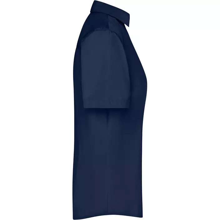 James & Nicholson kortærmet Modern fit dameskjorte, Navy, large image number 2