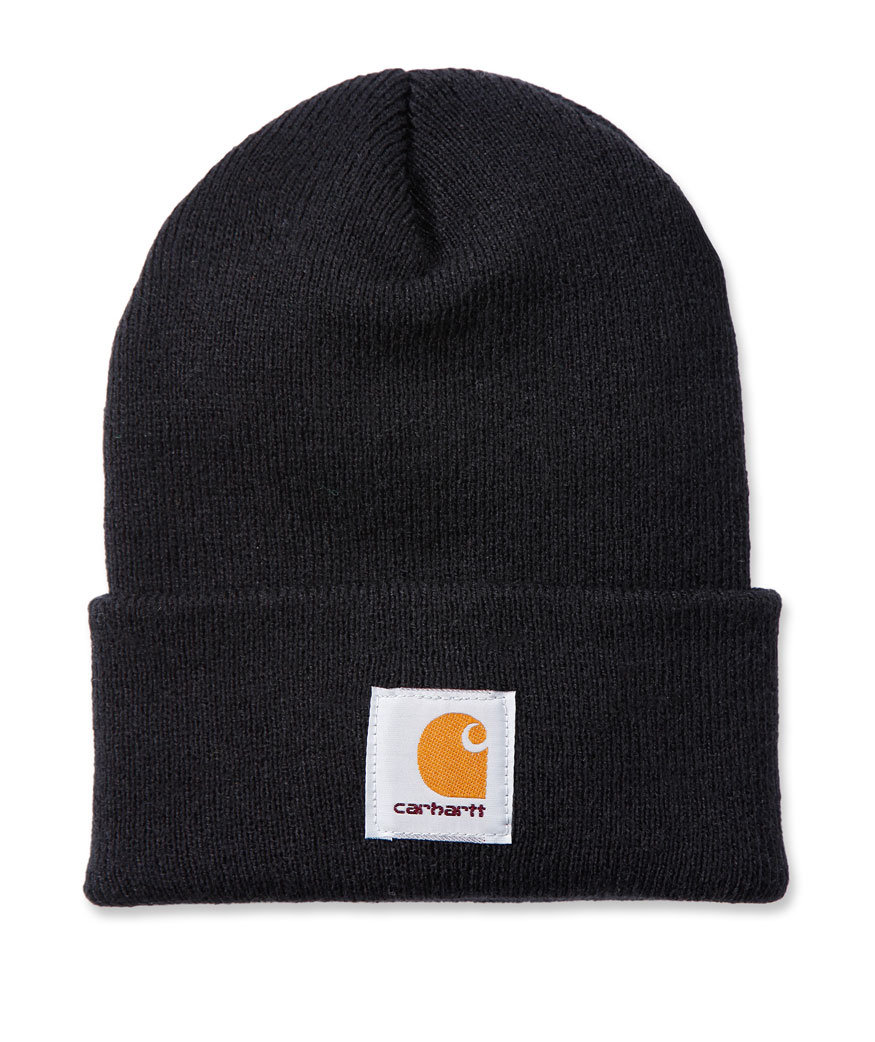 Carhartt Watch stickad m&ouml;ssa, Svart