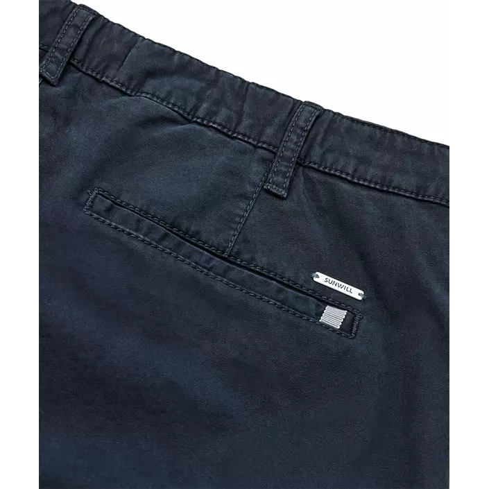 Sunwill Extreme Flexibility Slim fit trousers, Dark navy, large image number 5