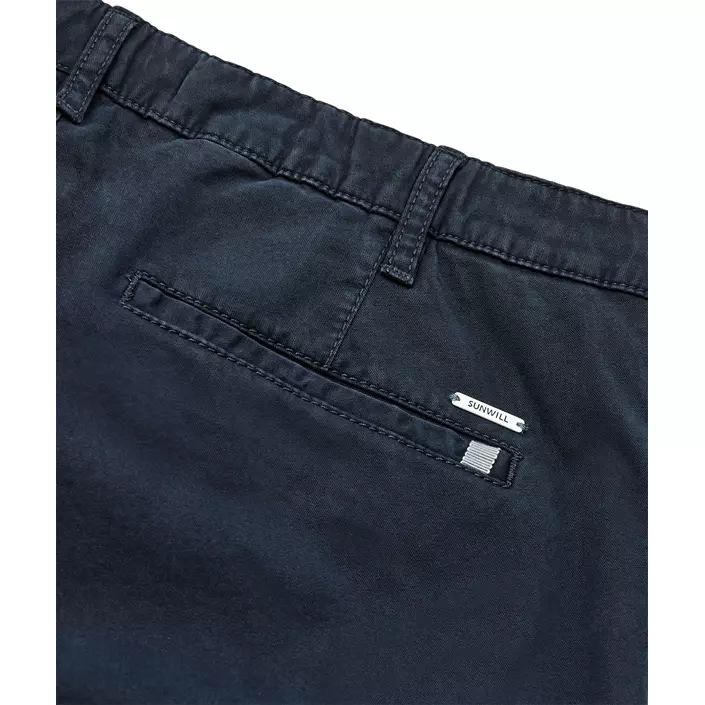 Sunwill Extreme Flexibility Slim fit trousers, Dark navy, large image number 5