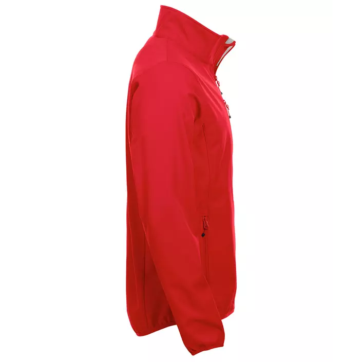 Clique Basic softshell jacket, Red, large image number 3