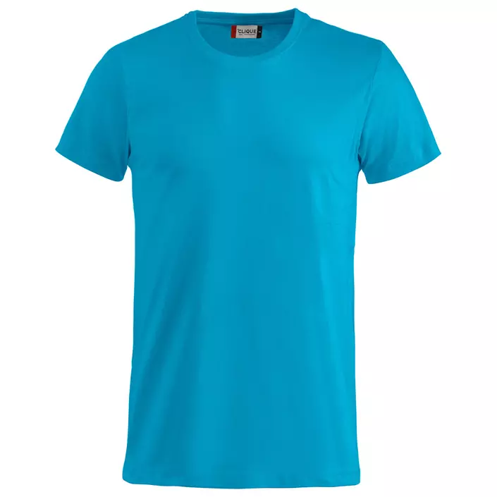 Clique Basic T-shirt, Turquoise, large image number 0