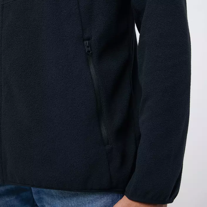 Iqoniq Talung Fleecepullover, Schwarz, large image number 7