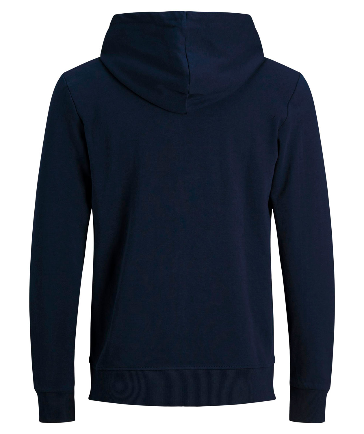 Jack & Jones JJEBASIC Kapuzensweatshirt mit Rei&szlig;verschluss, Navy Blazer, large image number 2