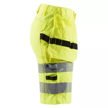 Blåkläder women's craftsman shorts, Hi-Vis Yellow