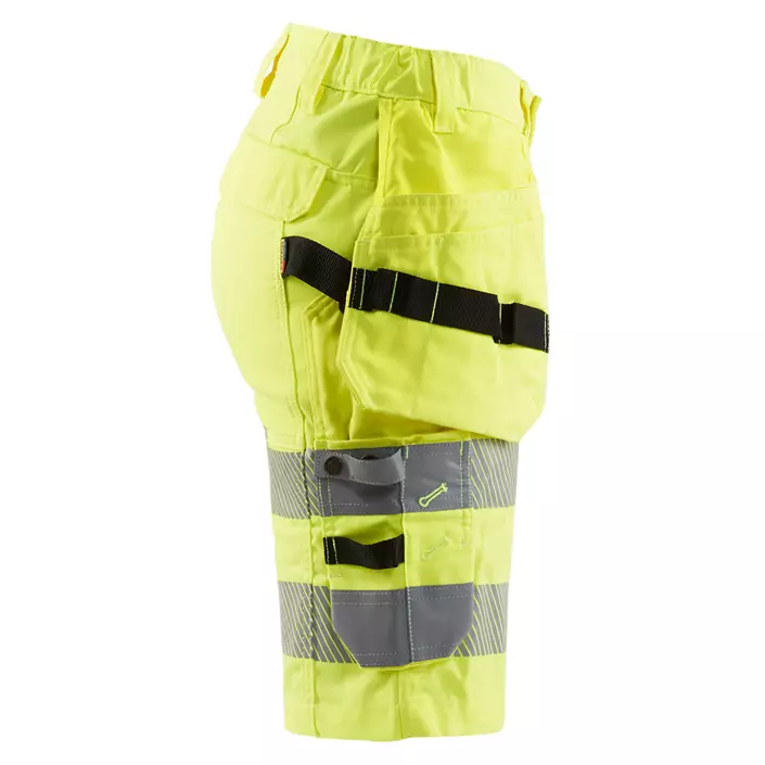 Blåkläder women's craftsman shorts, Hi-Vis Yellow, large image number 1