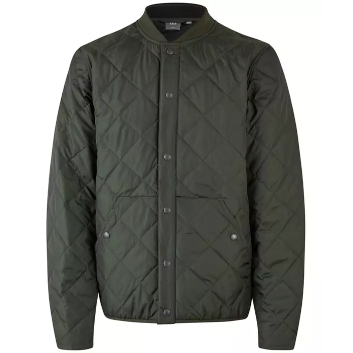 ID Allround quilted thermal jacket, Olive Green, large image number 0