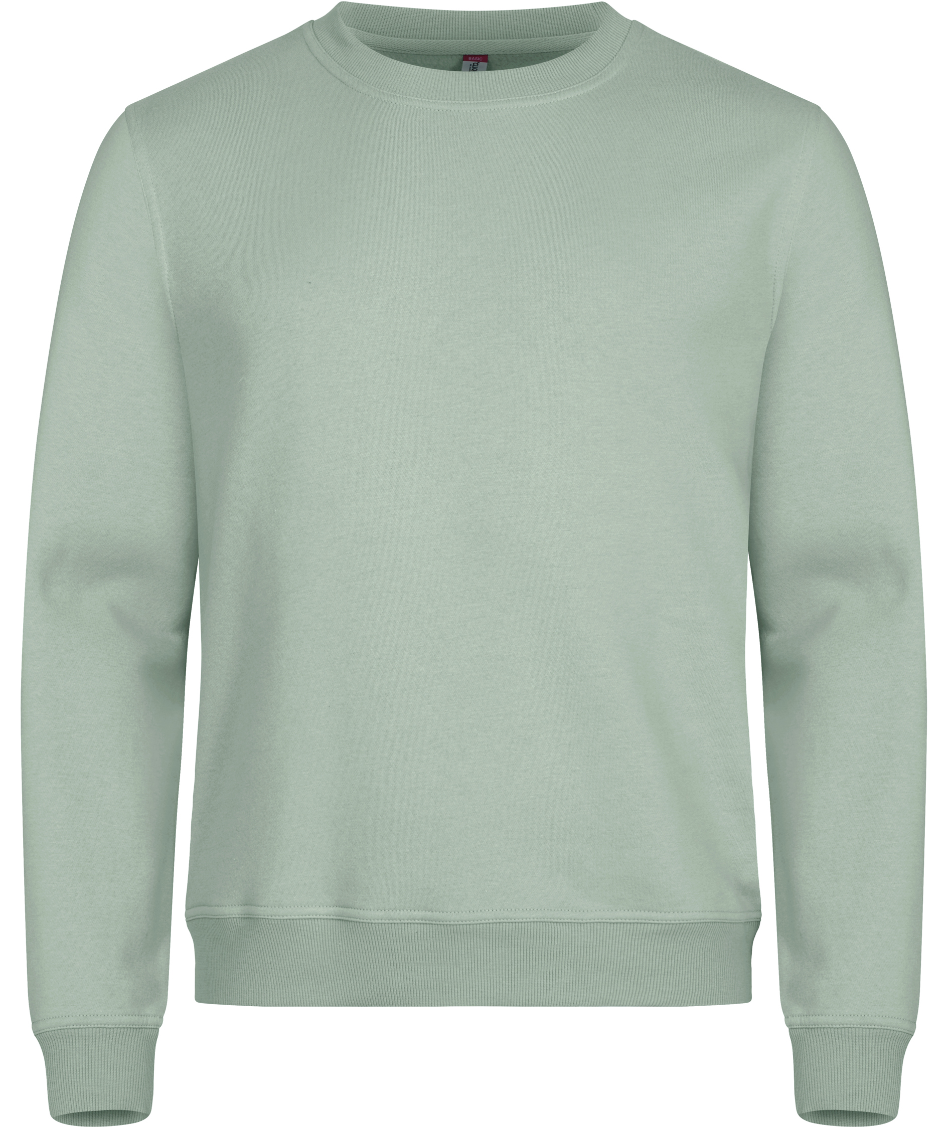 Clique Miami Roundneck sweatshirt, Sage Green, Sage Green, swatch