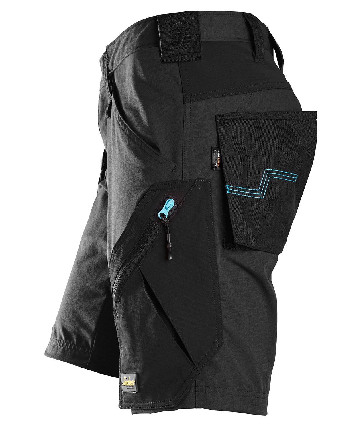 Snickers LiteWork 37.5&reg; work shorts 6112, Black, large image number 3