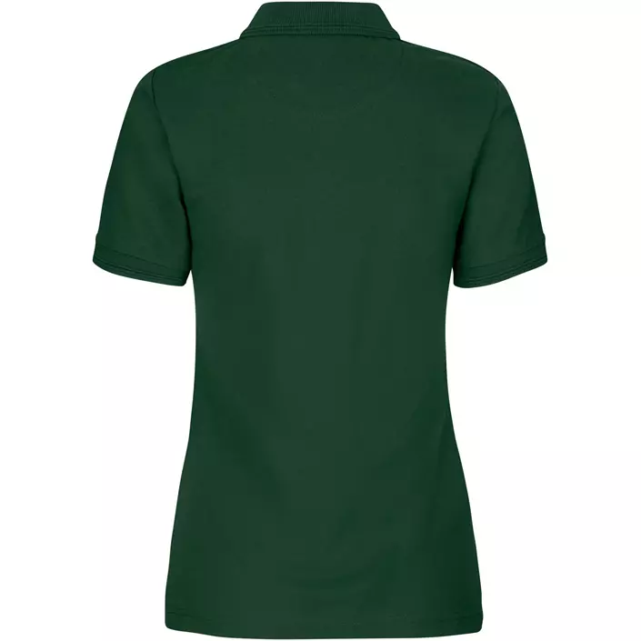 ID PRO Wear dame Polo T-skjorte, Flaskegrønn, large image number 1